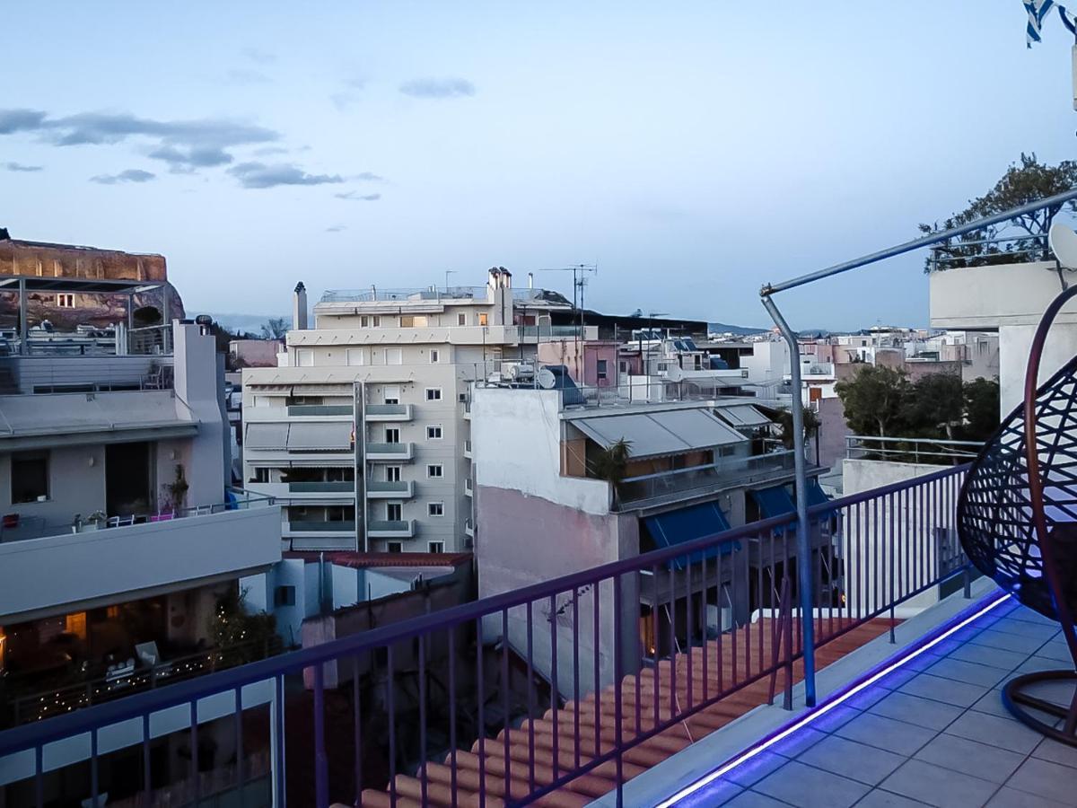 B 2 Luxury Suite Acropolis View Athens Privat Jacuzzi Extérieur photo