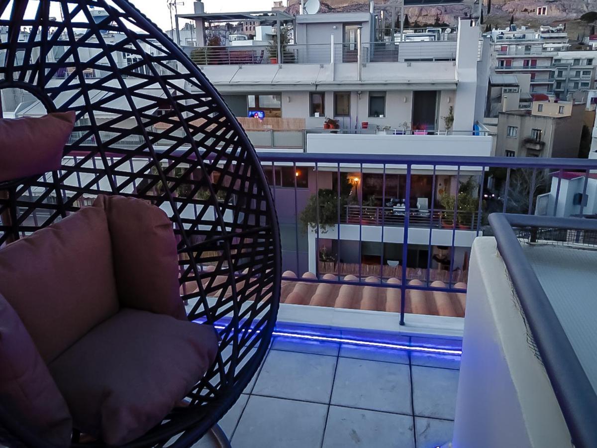 B 2 Luxury Suite Acropolis View Athens Privat Jacuzzi Extérieur photo