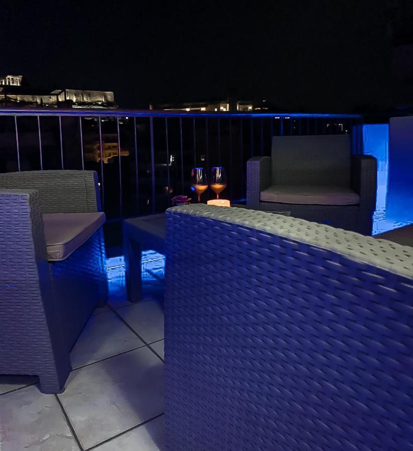 B 2 Luxury Suite Acropolis View Athens Privat Jacuzzi Extérieur photo