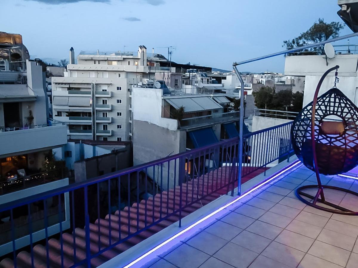 B 2 Luxury Suite Acropolis View Athens Privat Jacuzzi Extérieur photo